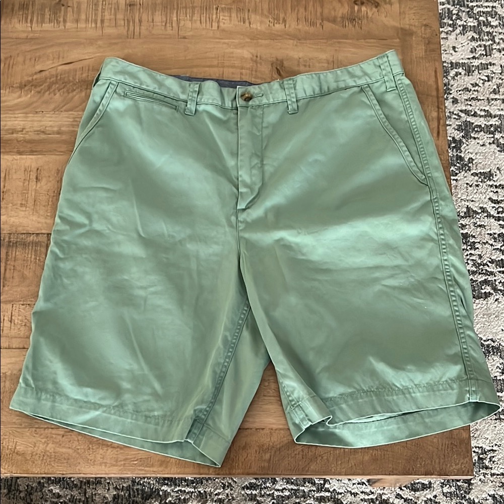 Polo by Ralph Lauren Green Flat Front Shorts